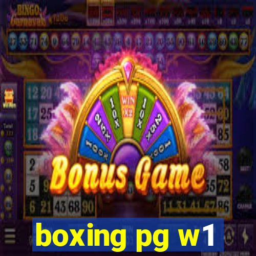 boxing pg w1